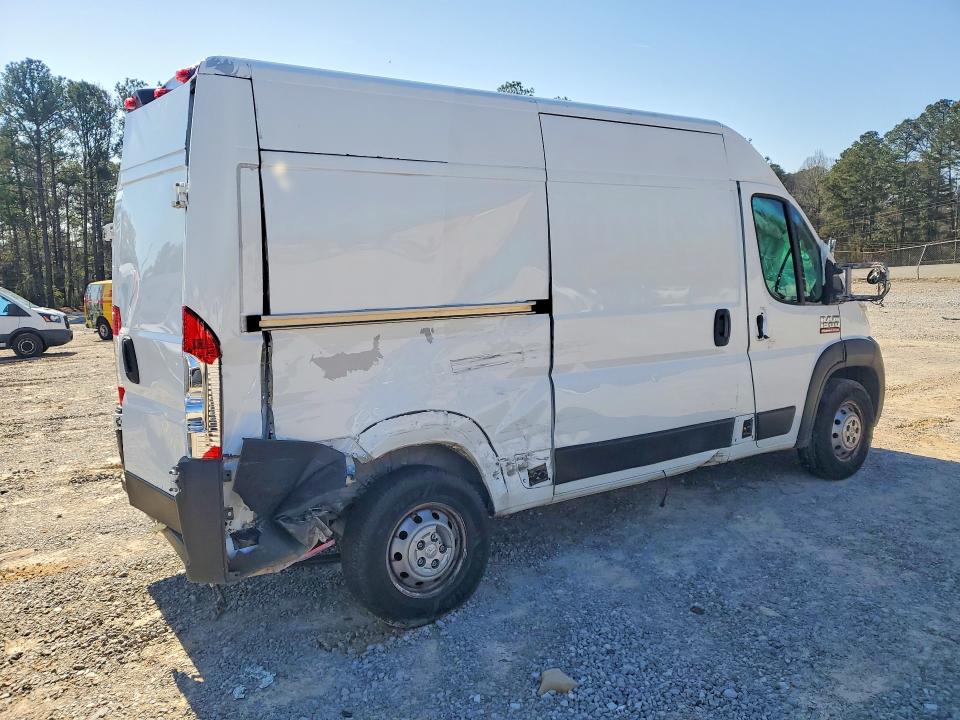 49666326 :رقم المزاد ، 3C6LRVBG4NE132534 vin ، 2022 Ram Promaster 1500 مزاد بيع