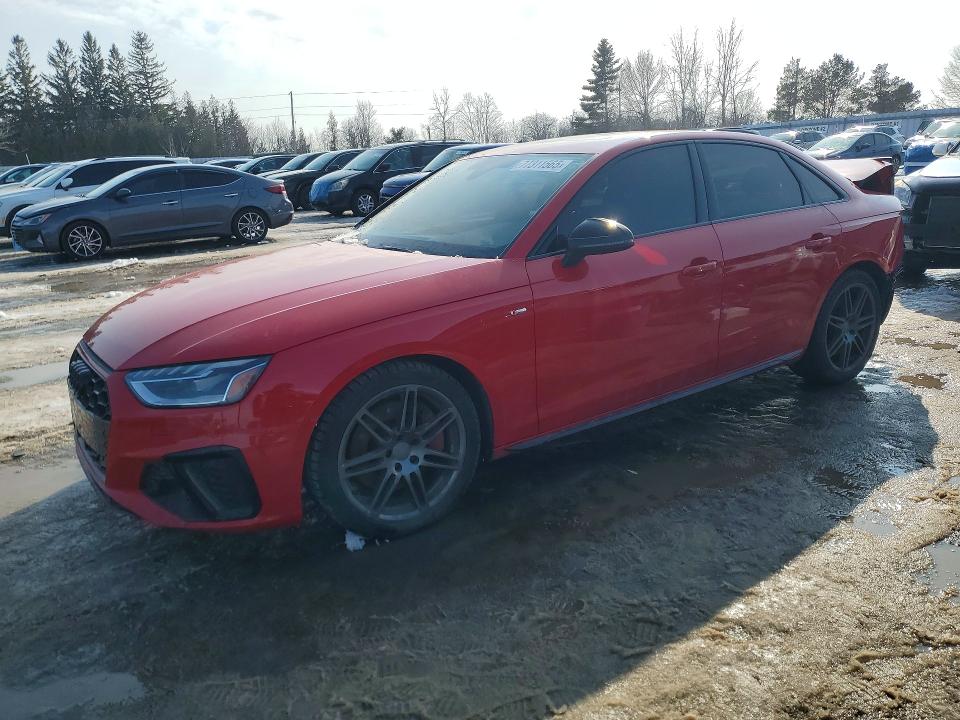 Продаж на аукціоні авто 2023 Audi A4, vin: WAUFAAF41PA043593, номер лоту: 77311565