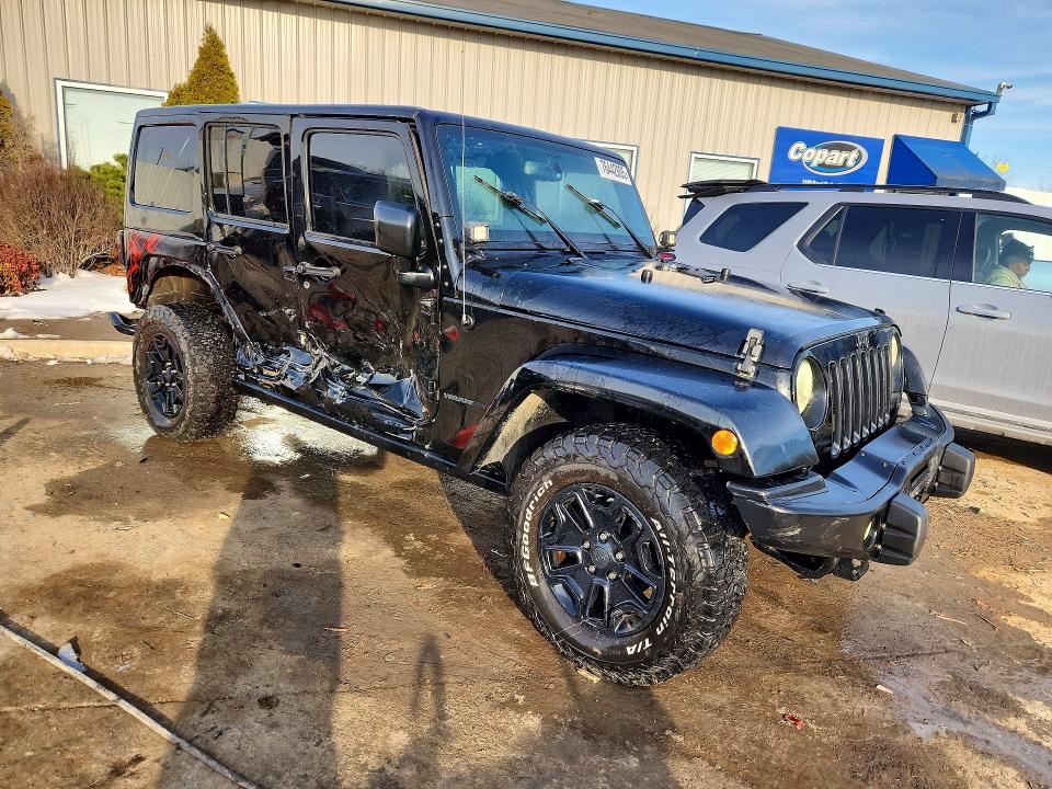 76442805 :رقم المزاد ، 1C4BJWEG5GL193320 vin ، 2016 Jeep Wrangler Unlimited مزاد بيع