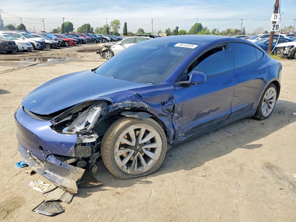 78415925 :رقم المزاد ، 5YJ3E1EB7MF936753 vin ، 2021 Tesla Model 3 مزاد بيع