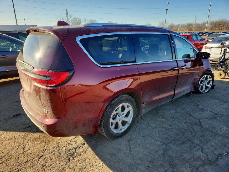 2021 Chrysler Pacifica მანქანა იყიდება აუქციონზე, vin: 2C4RC3GG8MR557544, აუქციონის ნომერი: 78242235