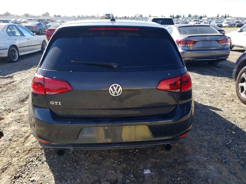 78472205 :رقم المزاد ، 3VW4T7AUXFM017717 vin ، 2015 Volkswagen Gti مزاد بيع