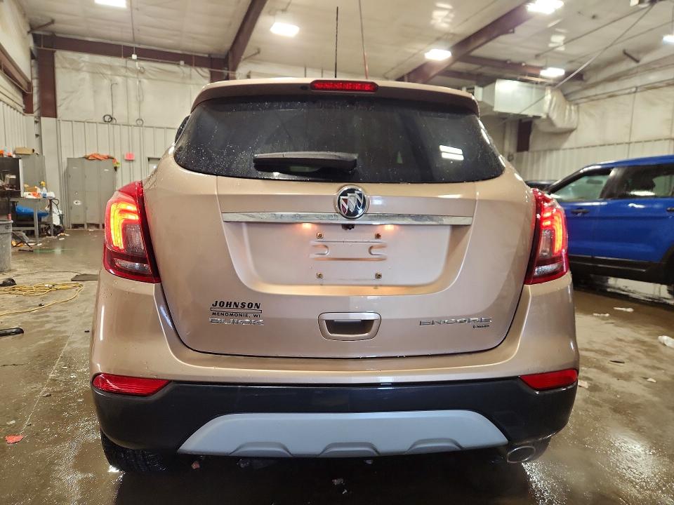 2018 Buick Encore მანქანა იყიდება აუქციონზე, vin: KL4CJGSM7JB651600, აუქციონის ნომერი: 76972655