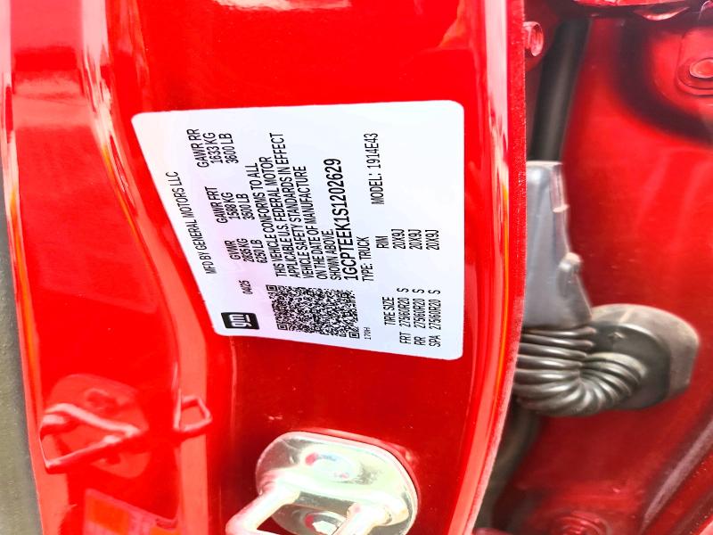 78121615 :رقم المزاد ، 1GCPTEEK1S1202629 vin ، 2025 Chevrolet Colorado مزاد بيع