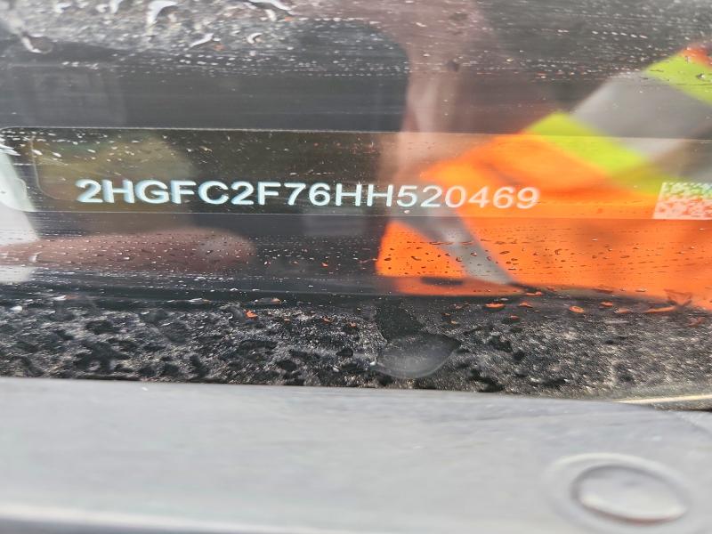 Продаж на аукціоні авто 2017 Honda Civic, vin: 2HGFC2F76HH520469, номер лоту: 77620565