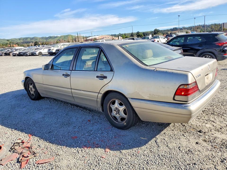 1998 Mercedes-benz S მანქანა იყიდება აუქციონზე, vin: WDBGA32G0WA386203, აუქციონის ნომერი: 79077015