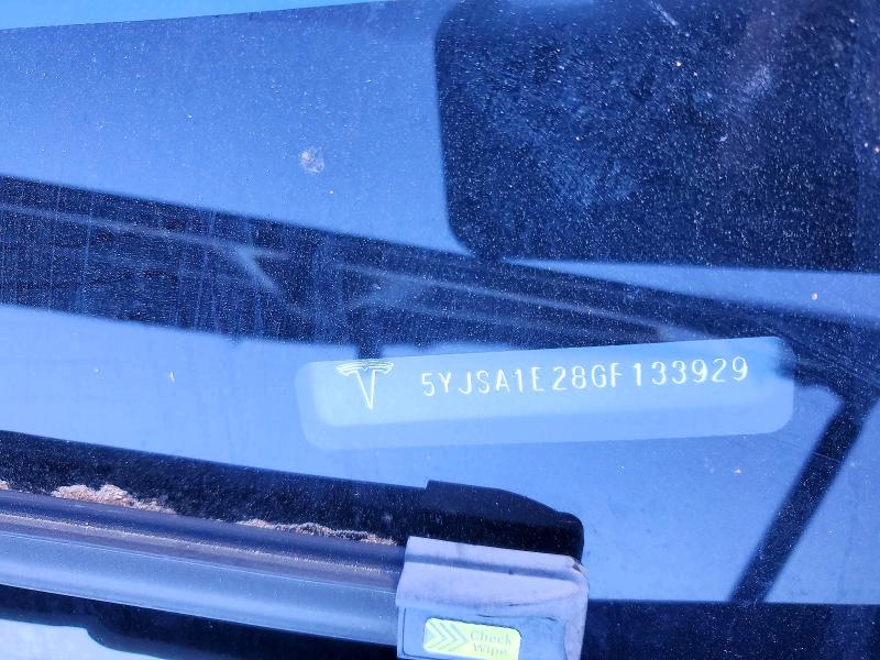 2016 Tesla Model S მანქანა იყიდება აუქციონზე, vin: 5YJSA1E28GF133929, აუქციონის ნომერი: 76120665