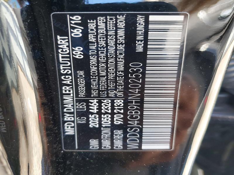 Продажа на аукционе авто 2017 Mercedes-benz Cla, vin: WDDSJ4GB9HN402530, номер лота: 78908415