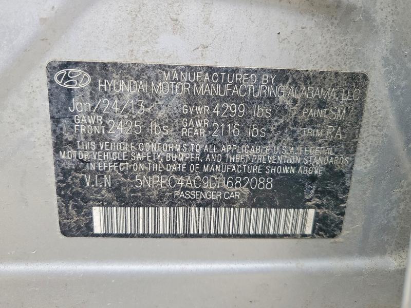 Aukcja sprzedaży 2013 Hyundai Sonata, vin: 5NPEC4AC9DH682088, numer aukcji: 76528495