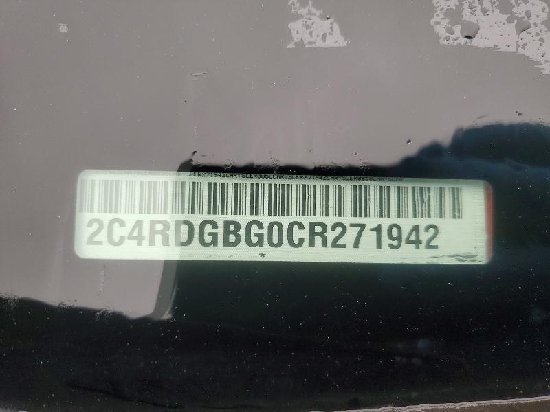 Продажа на аукционе авто 2012 Dodge Grand Caravan, vin: 2C4RDGBG0CR271942, номер лота: 77204565