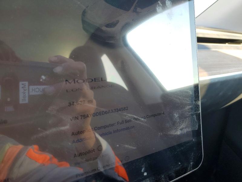 Продаж на аукціоні авто 2024 Tesla Model Y, vin: 7SAYGDED6RA334582, номер лоту: 76716645
