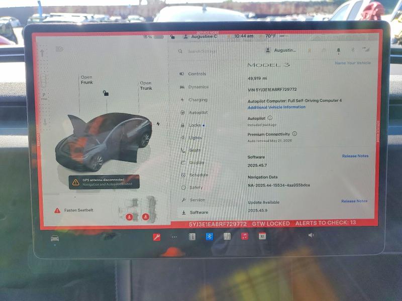 Продажа на аукционе авто 2024 Tesla Model 3, vin: 5YJ3E1EA8RF729772, номер лота: 77314795