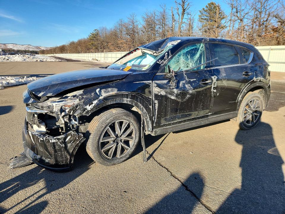 2018 Mazda Cx-5 მანქანა იყიდება აუქციონზე, vin: JM3KFBCM1J0390438, აუქციონის ნომერი: 76012885