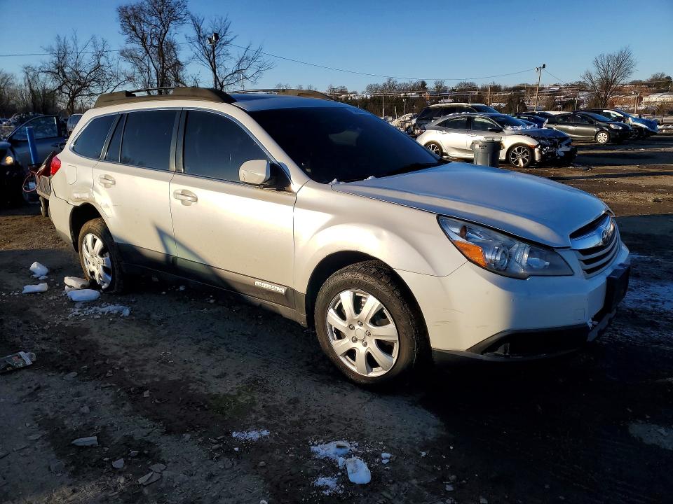 2011 Subaru Outback მანქანა იყიდება აუქციონზე, vin: 4S4BRDGC2B2393847, აუქციონის ნომერი: 75466095