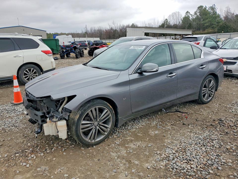 76899905 :رقم المزاد ، JN1BV7AR9EM708024 vin ، 2014 Infiniti Q50 مزاد بيع