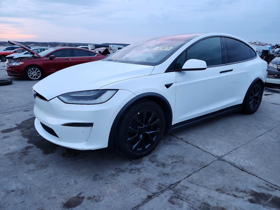 Auction sale of the 2022 Tesla Model X, vin: 7SAXCAE50NF344620, lot number: 74758575