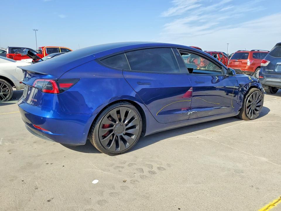 Продаж на аукціоні авто 2022 Tesla Model 3, vin: 5YJ3E1EC2NF318055, номер лоту: 77958035