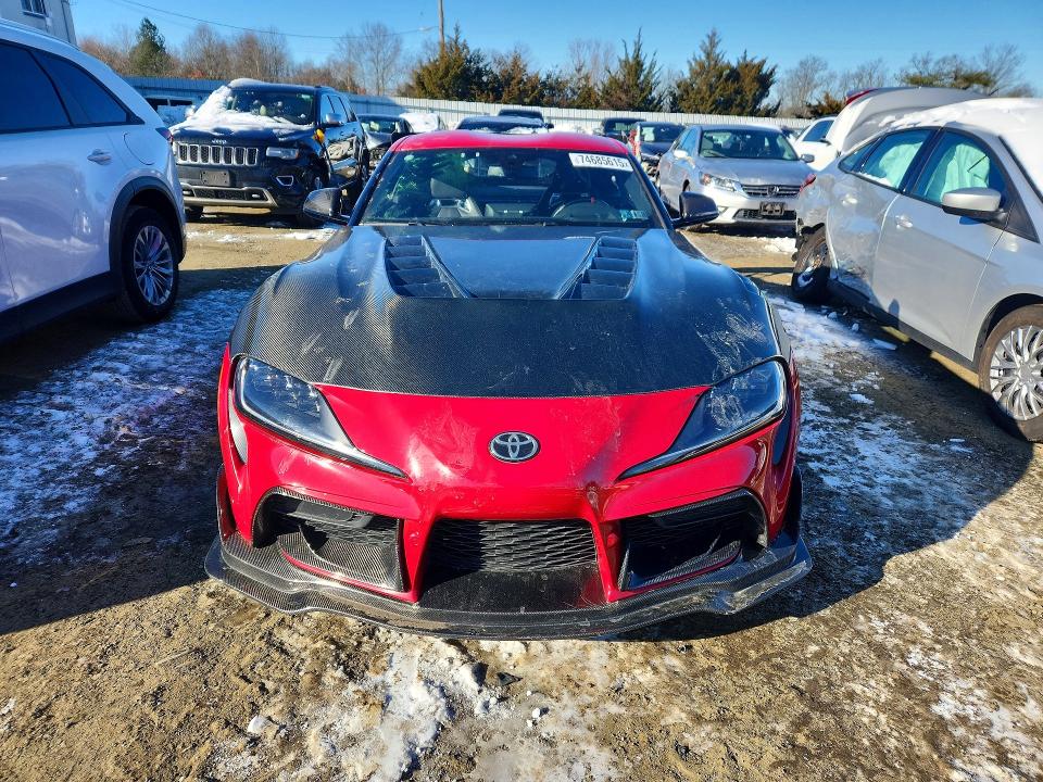 2020 Toyota Supra მანქანა იყიდება აუქციონზე, vin: WZ1DB4C02LW032823, აუქციონის ნომერი: 61379396