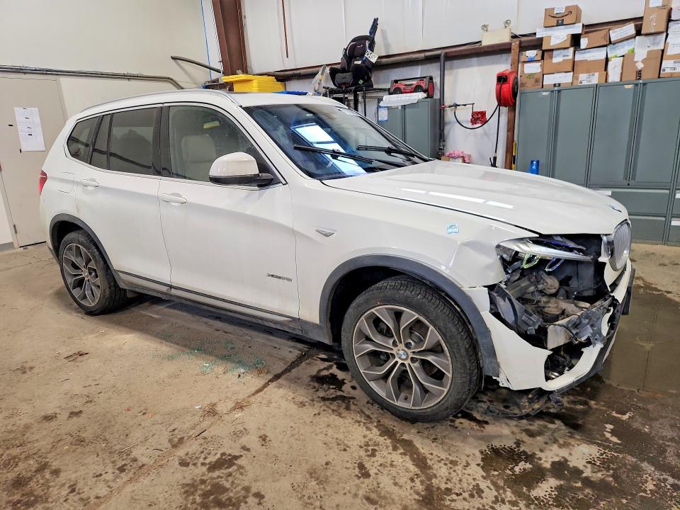 2016 Bmw X3 მანქანა იყიდება აუქციონზე, vin: 5UXWX9C51G0D64926, აუქციონის ნომერი: 78286885
