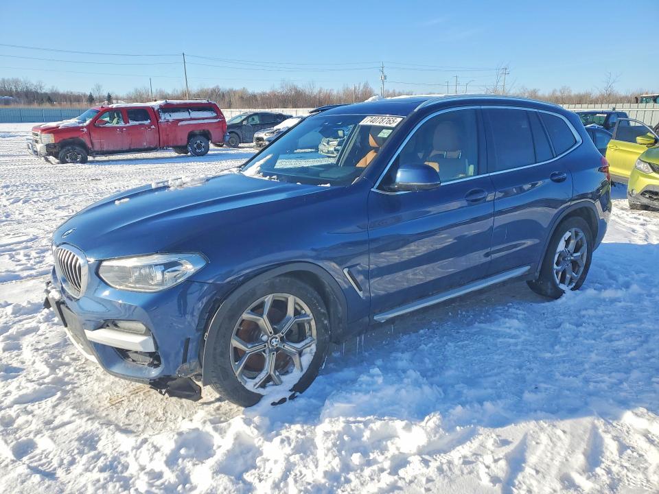 2020 Bmw X3 მანქანა იყიდება აუქციონზე, vin: 5UXTY5C08LLT35006, აუქციონის ნომერი: 74078765