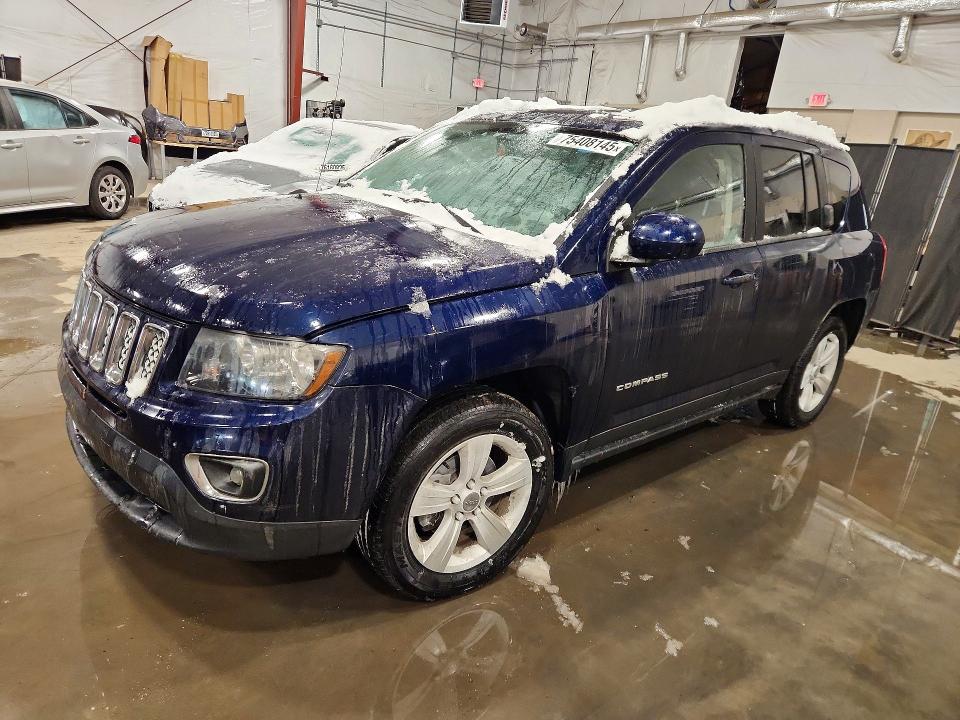 2015 Jeep Compass მანქანა იყიდება აუქციონზე, vin: 1C4NJDEBXFD155421, აუქციონის ნომერი: 75408145