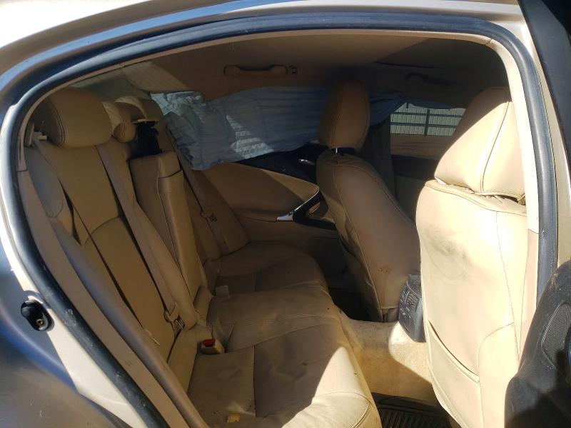 Продажа на аукционе авто 2006 Lexus Is, vin: JTHBE262665002988, номер лота: 75535895