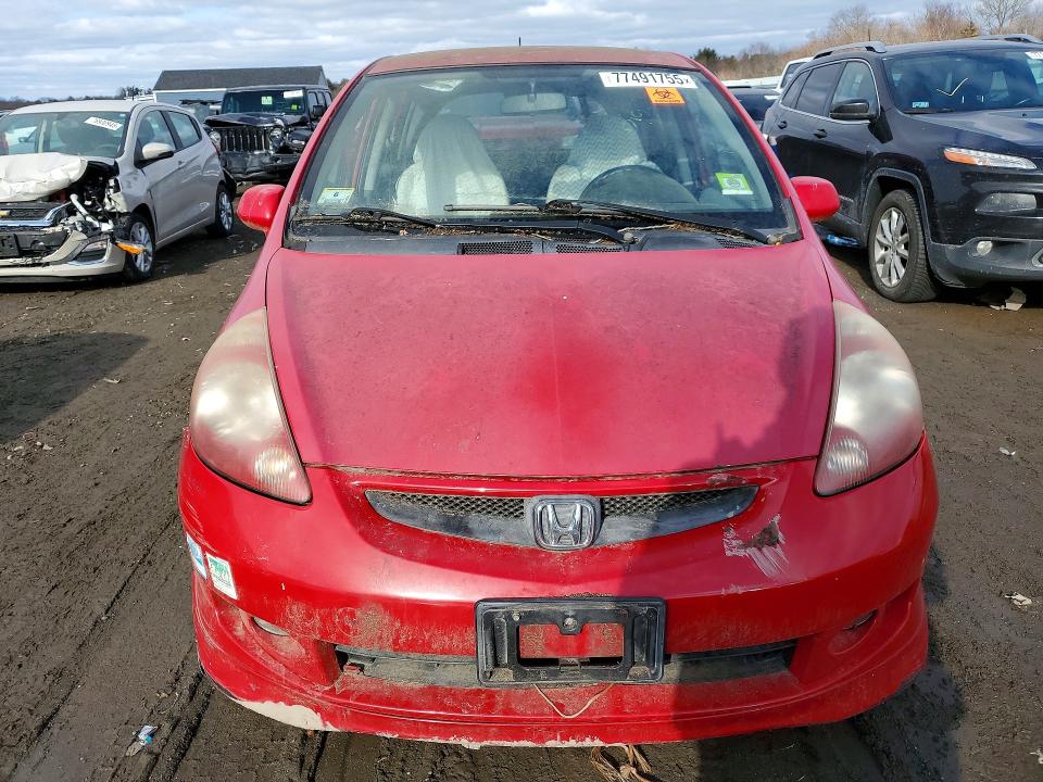 77491755 :رقم المزاد ، JHMGD38658S007957 vin ، 2008 Honda Fit مزاد بيع