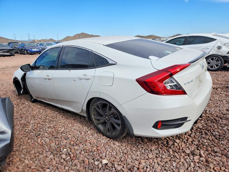 2019 Honda Civic მანქანა იყიდება აუქციონზე, vin: 19XFC2F81KE019886, აუქციონის ნომერი: 75856685
