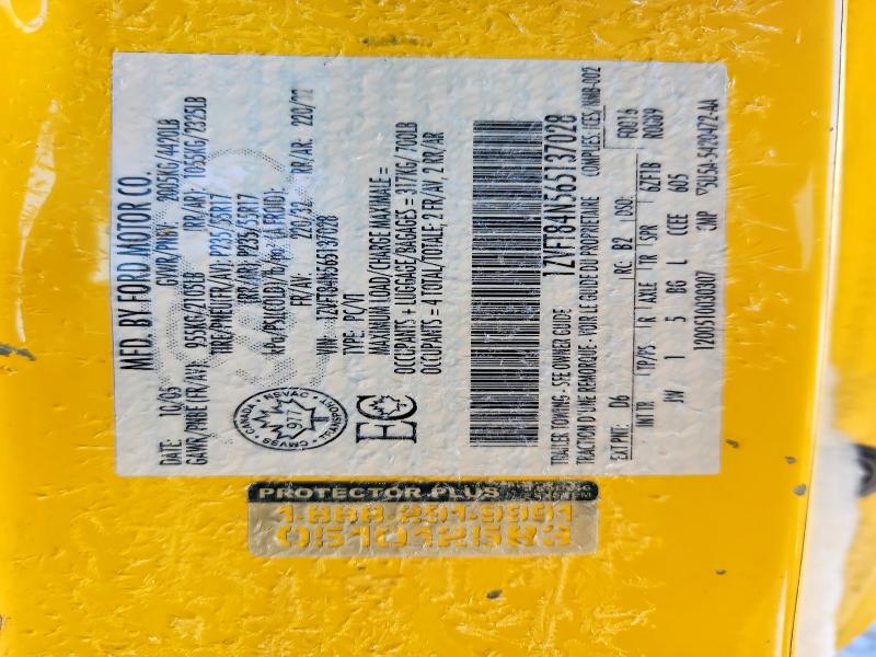 75091875 :رقم المزاد ، 1ZVFT84N565137028 vin ، 2006 Ford Mustang مزاد بيع