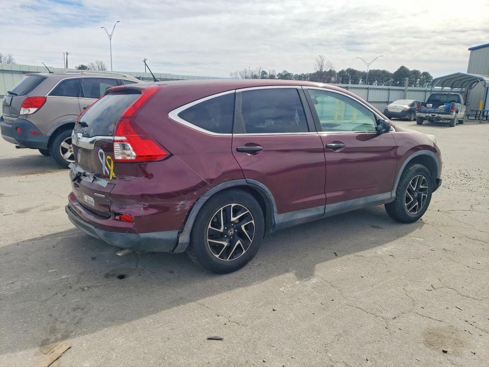 75791335 :رقم المزاد ، 2HKRM3H49GH538567 vin ، 2016 Honda Cr-v مزاد بيع