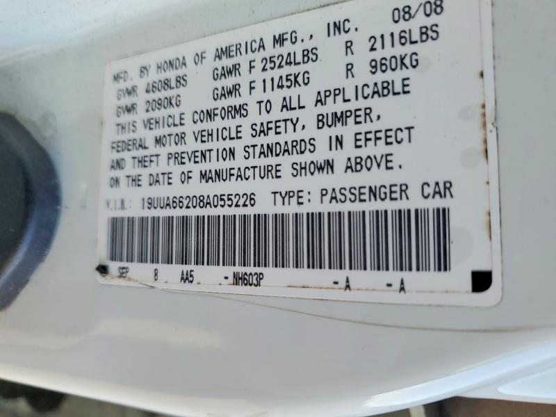 Продаж на аукціоні авто 2008 Acura Tl, vin: 19UUA66208A055226, номер лоту: 76999445