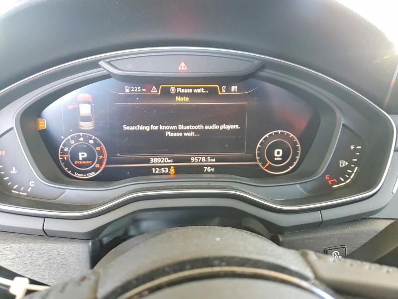2019 Audi A4 მანქანა იყიდება აუქციონზე, vin: WAUHMAF47KN005352, აუქციონის ნომერი: 79552725