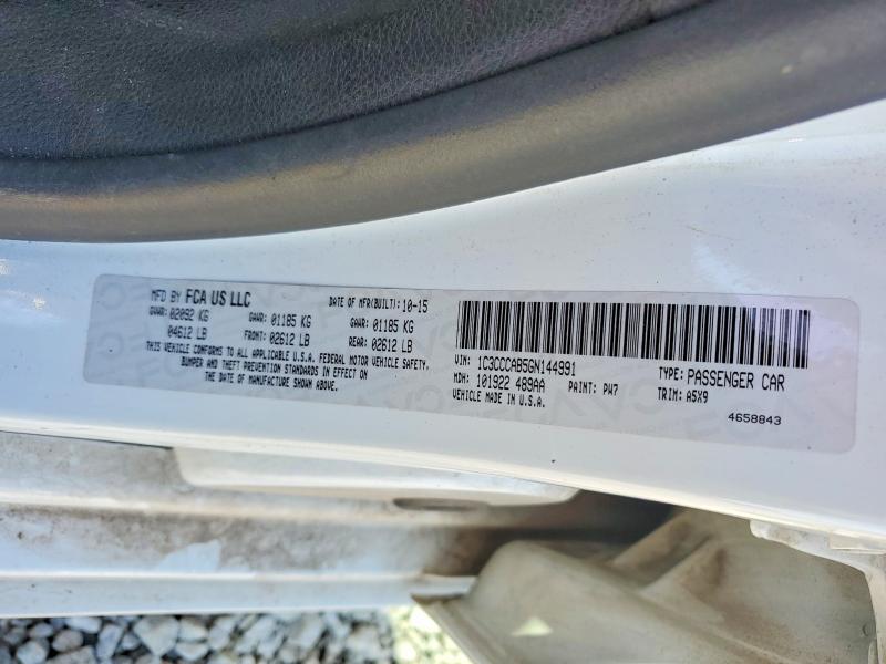 Продажа на аукционе авто 2016 Chrysler 200, vin: 1C3CCCAB5GN144991, номер лота: 76718385