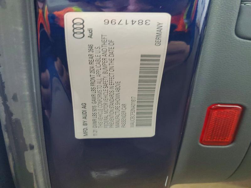 Продаж на аукціоні авто 2022 Audi A5, vin: WAUCBCF53NA011617, номер лоту: 76515135
