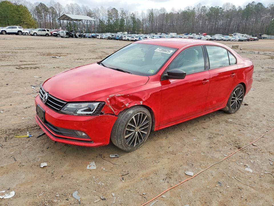 2016 Volkswagen Jetta მანქანა იყიდება აუქციონზე, vin: 3VWD17AJ0GM388432, აუქციონის ნომერი: 77358025