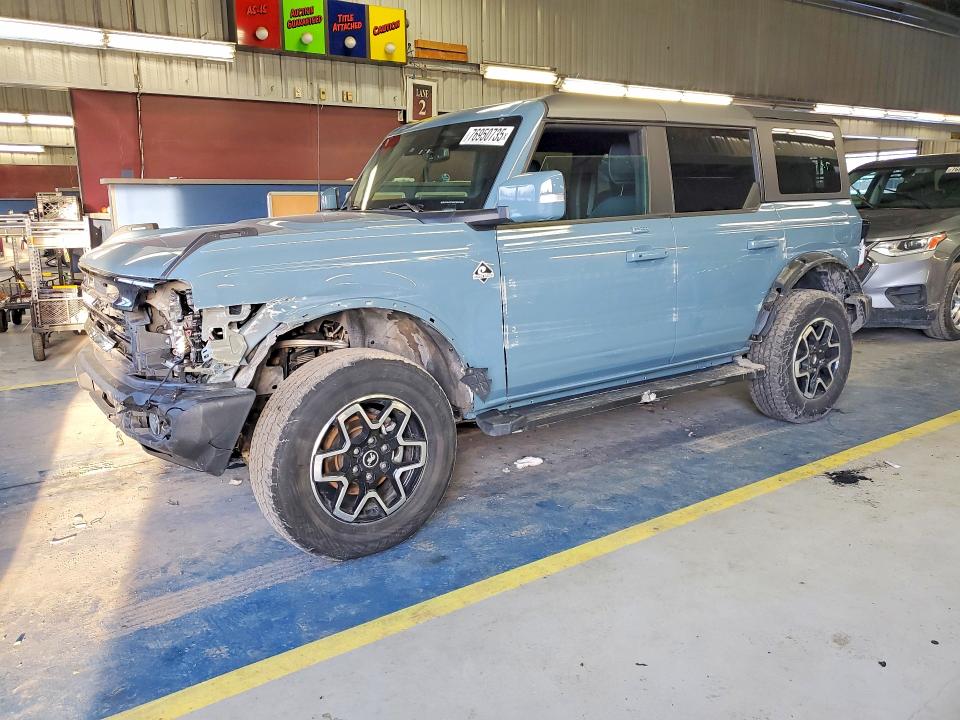 76950735 :رقم المزاد ، 1FMEE5BP9NLA89812 vin ، 2022 Ford Bronco مزاد بيع