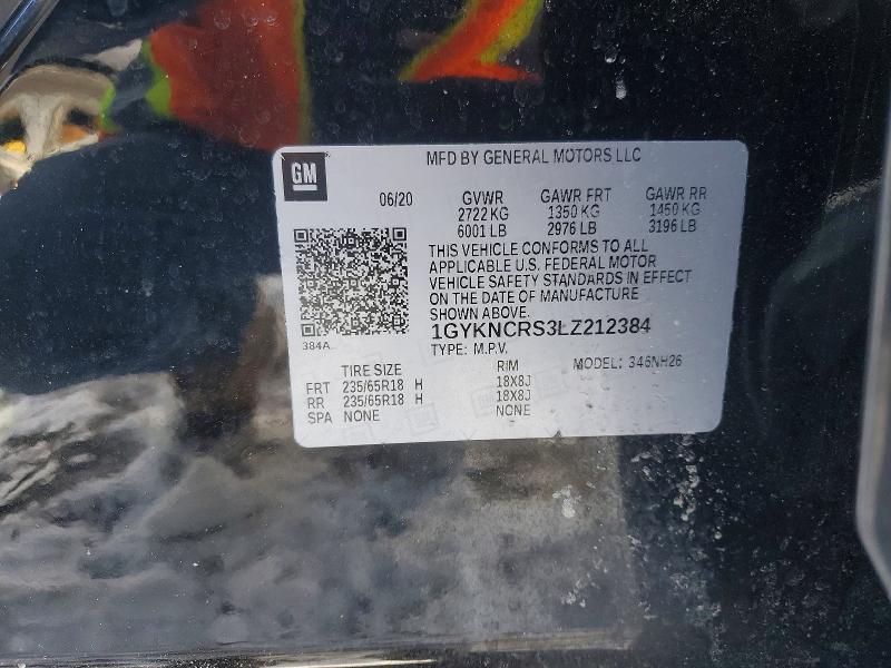 Aukcja sprzedaży 2020 Cadillac Xt5, vin: 1GYKNCRS3LZ212384, numer aukcji: 78085395