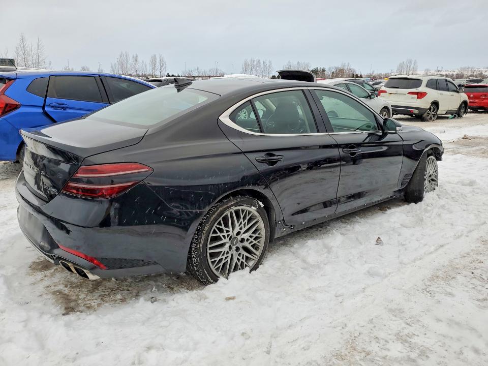 2023 Genesis G70 მანქანა იყიდება აუქციონზე, vin: KMTG34TA6PU120617, აუქციონის ნომერი: 75286395