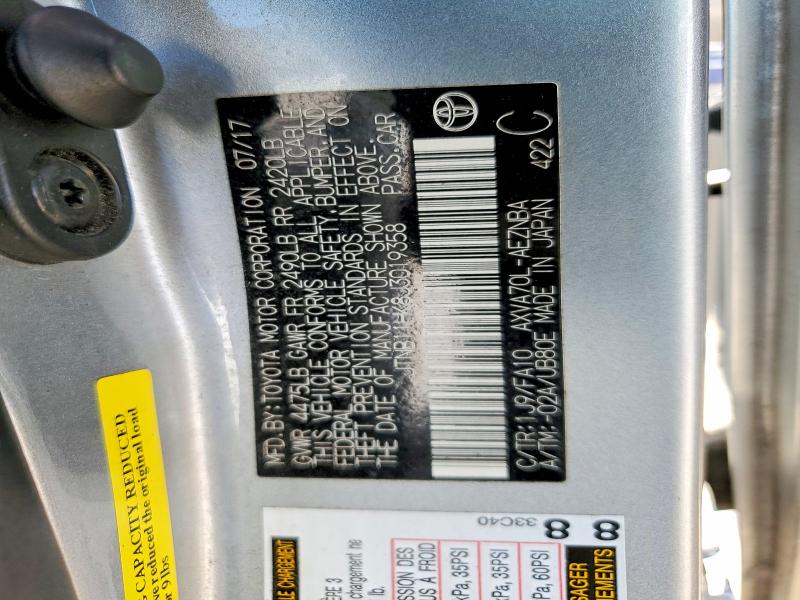 Aukcja sprzedaży 2018 Toyota Camry, vin: JTNB11HK8J3019358, numer aukcji: 77145365