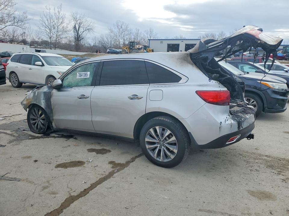 78841365 :رقم المزاد ، 5FRYD4H40FB004385 vin ، 2015 Acura Mdx مزاد بيع