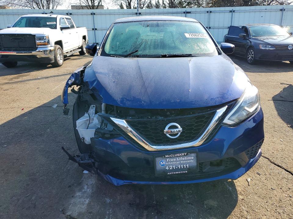 72662535 :رقم المزاد ، 3N1AB7AP9KY381801 vin ، 2019 Nissan Sentra مزاد بيع