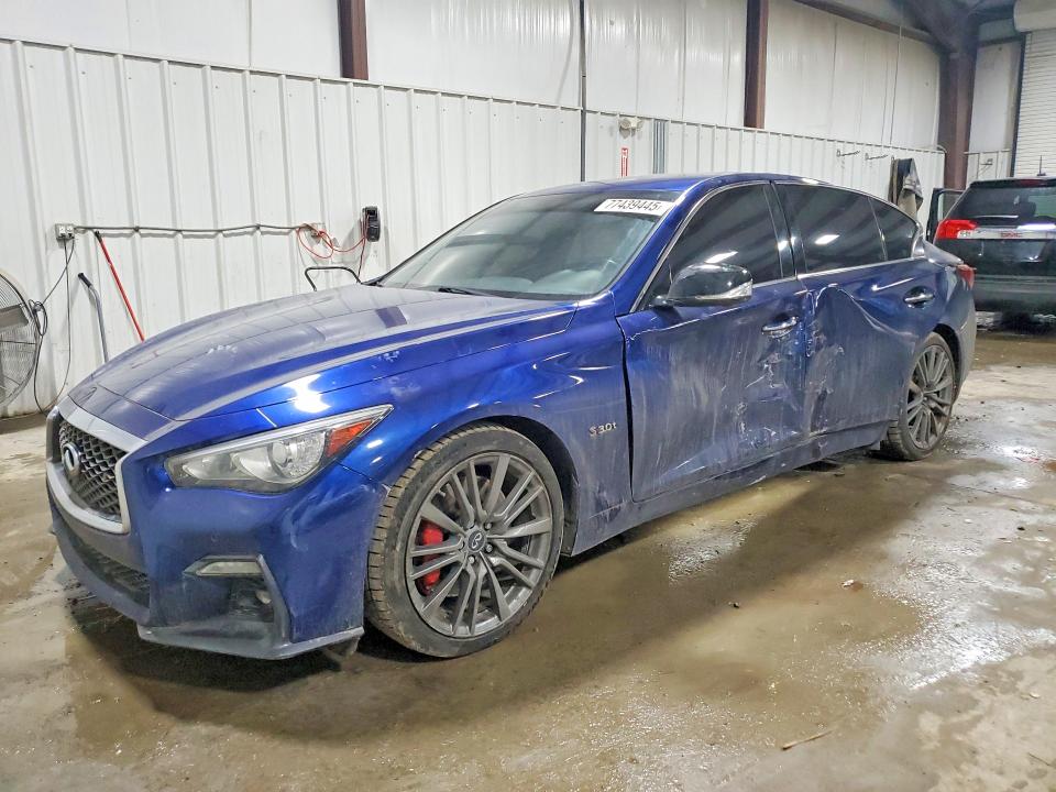 77439445 :رقم المزاد ، JN1FV7AP6KM760531 vin ، 2019 Infiniti Q50 مزاد بيع