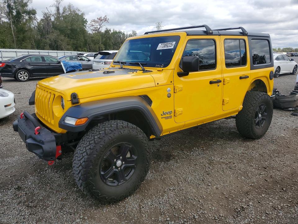 Продажа на аукционе авто 2019 Jeep Wrangler Unlimited, vin: 1C4HJXDG4KW538779, номер лота: 77389225