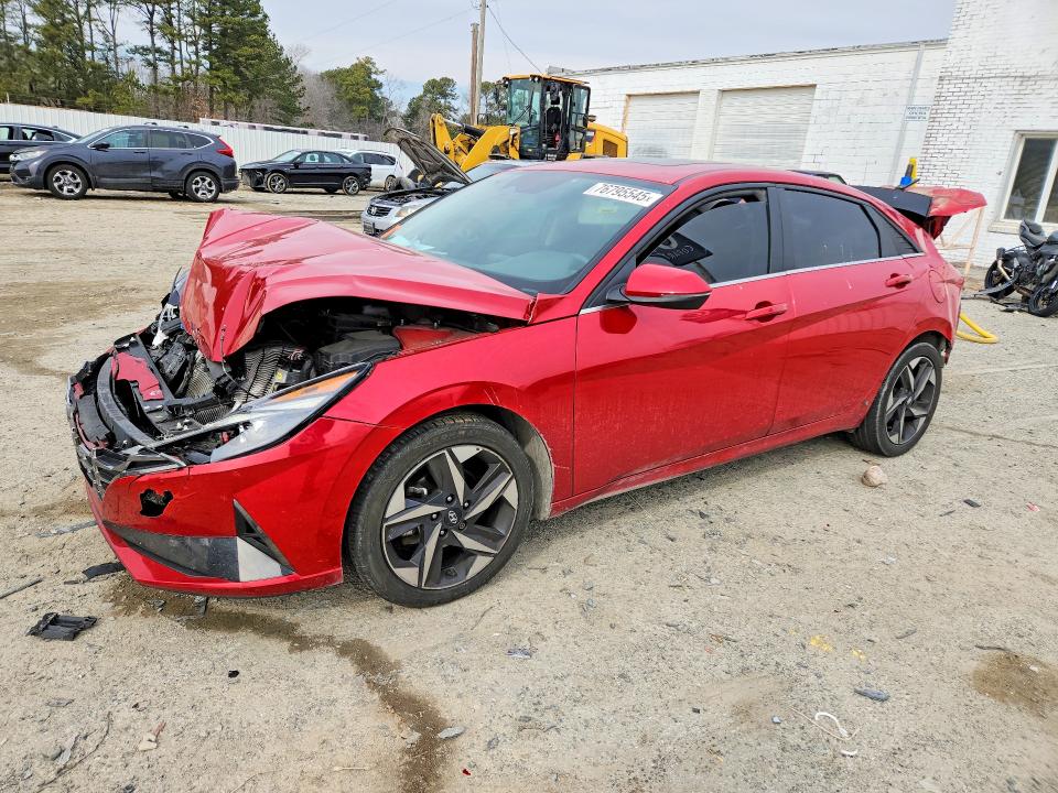 Продажа на аукционе авто 2021 Hyundai Elantra, vin: 5NPLN4AG2MH040820, номер лота: 76795545