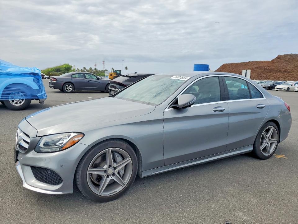 2016 Mercedes-benz C მანქანა იყიდება აუქციონზე, vin: 55SWF4JB3GU156396, აუქციონის ნომერი: 76827655