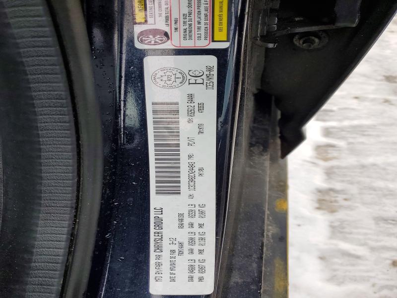 78158615 :رقم المزاد ، 1C3CCBAB2CN244843 vin ، 2012 Chrysler 200 مزاد بيع