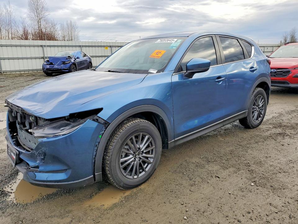 2021 Mazda Cx-5 მანქანა იყიდება აუქციონზე, vin: JM3KFACMXM1376997, აუქციონის ნომერი: 76053645