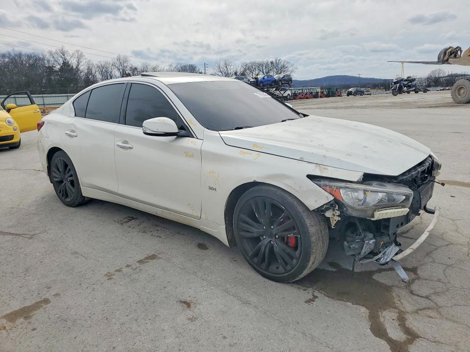 77925585 :رقم المزاد ، JN1EV7AR1JM437354 vin ، 2018 Infiniti Q50 مزاد بيع