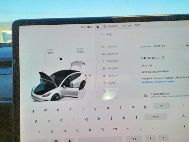 Aukcja sprzedaży 2023 Tesla Model 3, vin: 5YJ3E1EA5PF541983, numer aukcji: 76016825