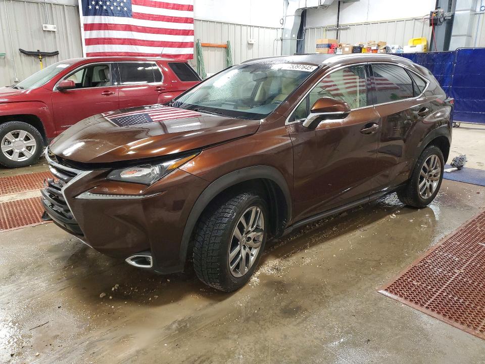Продаж на аукціоні авто 2016 Lexus Nx 200t, vin: JTJBARBZ7G2071584, номер лоту: 75397645